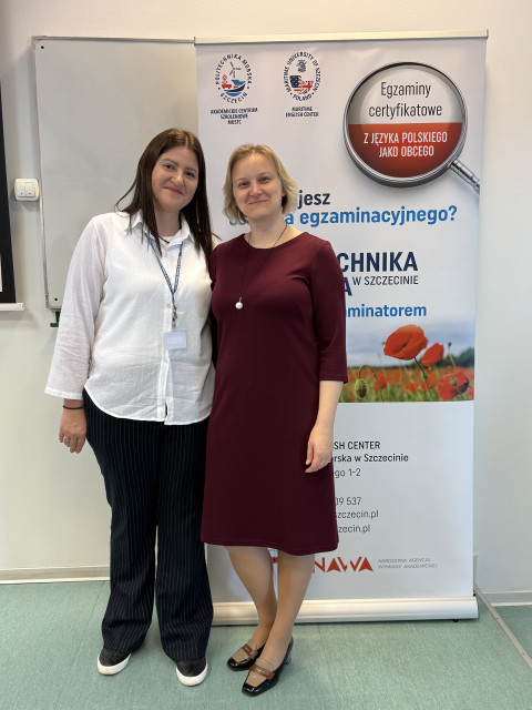 Członkinie komisji egzaminacyjnej kwietniowego egzaminu certyfikatowego z języka polskiego jako obcego