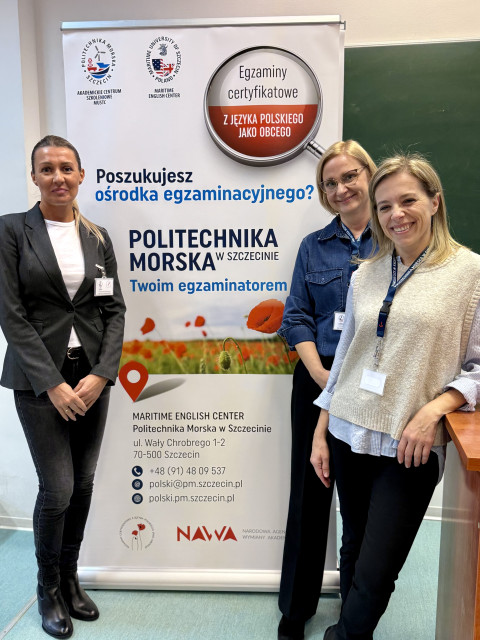 Członkinie komisji egzaminacyjnej listopadowego egzaminu certyfikatowego z języka polskiego jako obcego