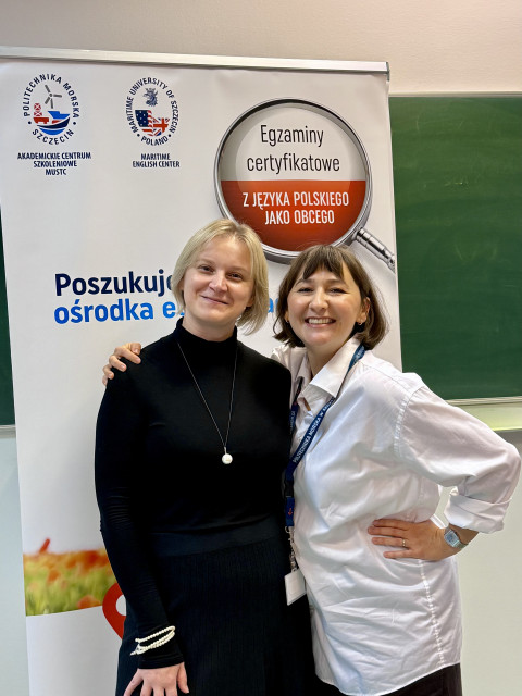 Członkinie komisji egzaminacyjnej listopadowego egzaminu certyfikatowego z języka polskiego jako obcego